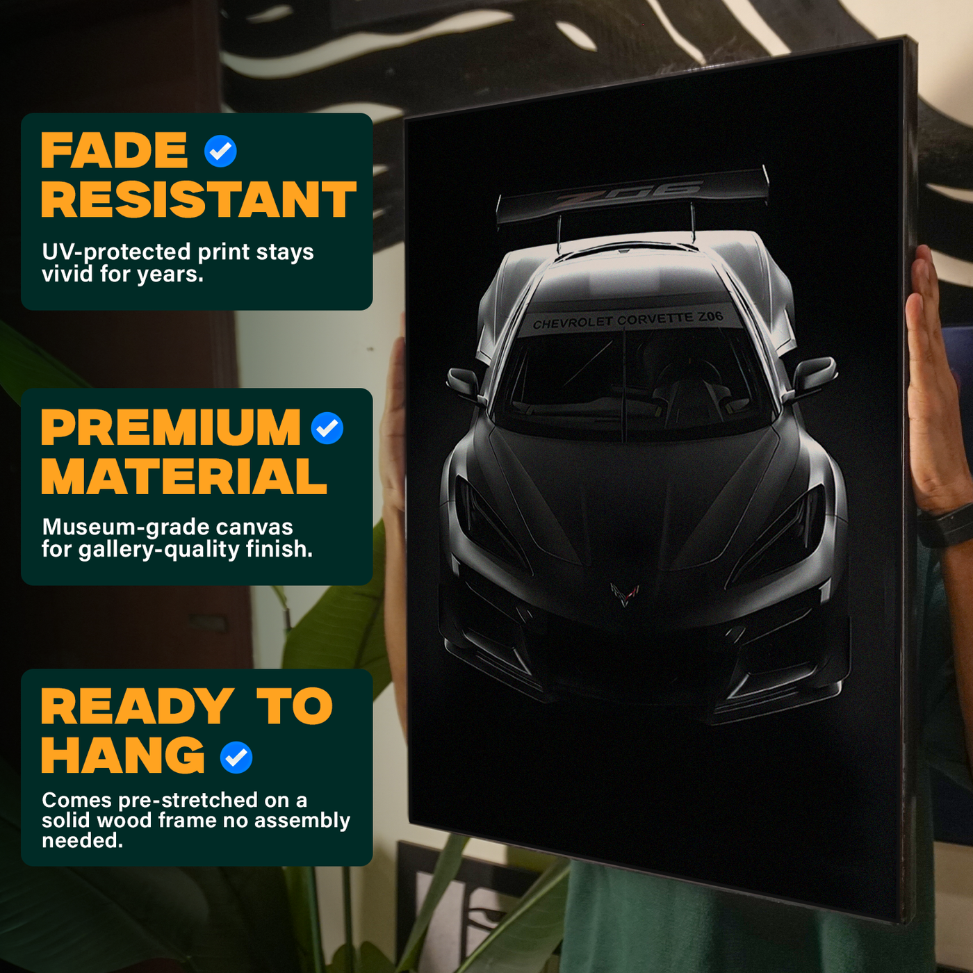 Dark Garage Car Poster