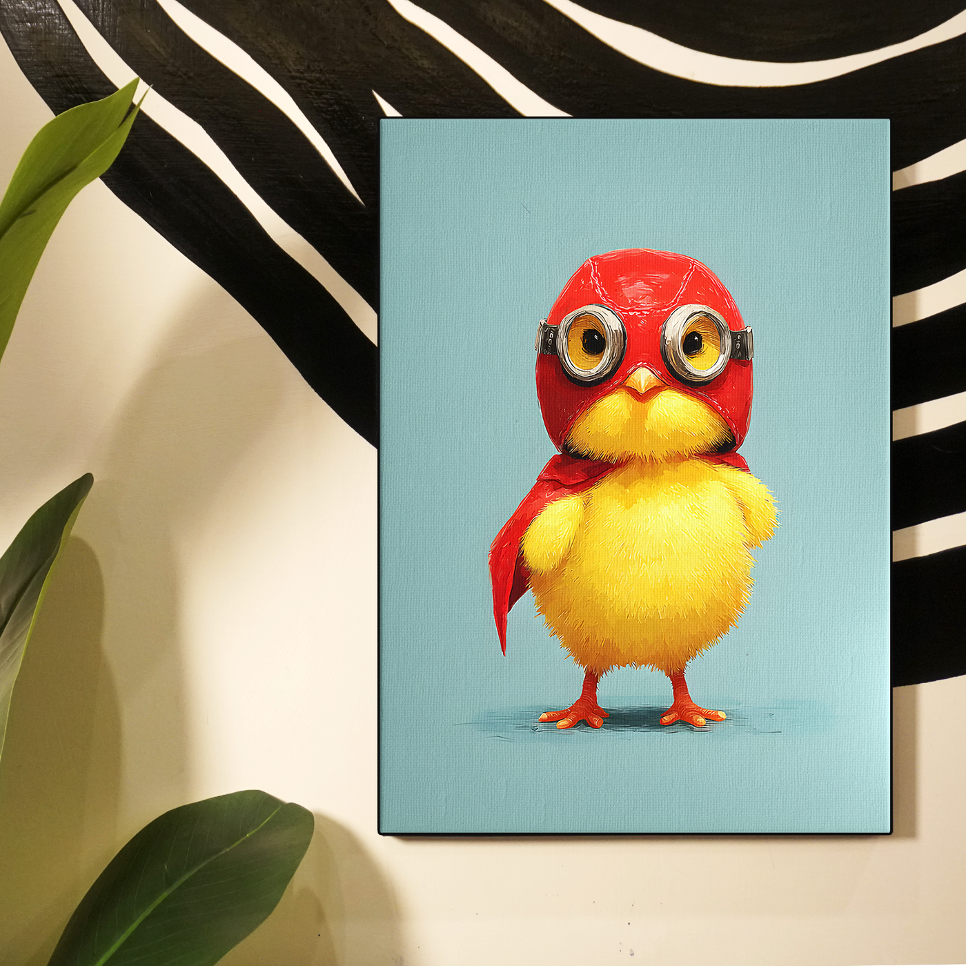 Chick Superhero Portrait