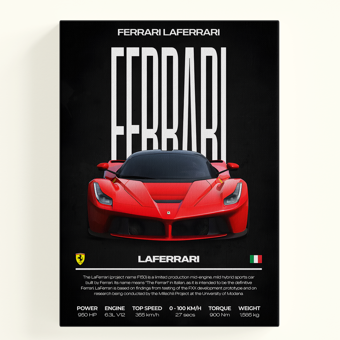 Ferrari LaFerrari Poster