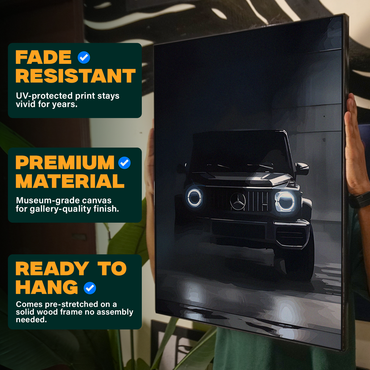 Mercedes G Wagon Poster
