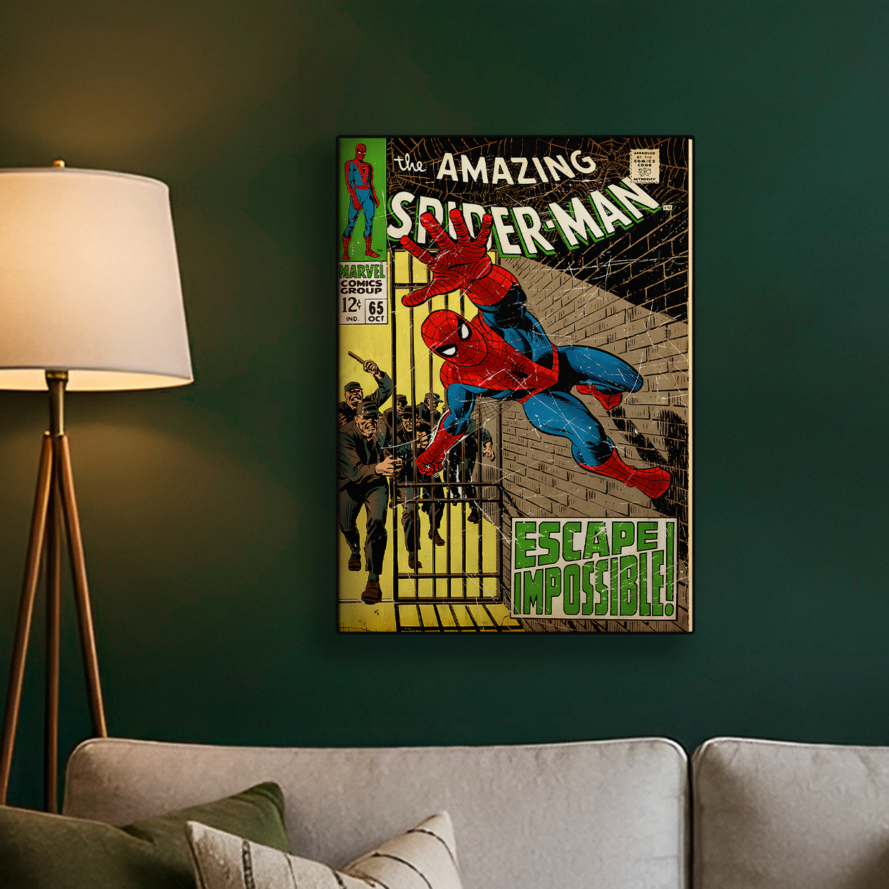 The Amazing Spider-Man Comic Poster