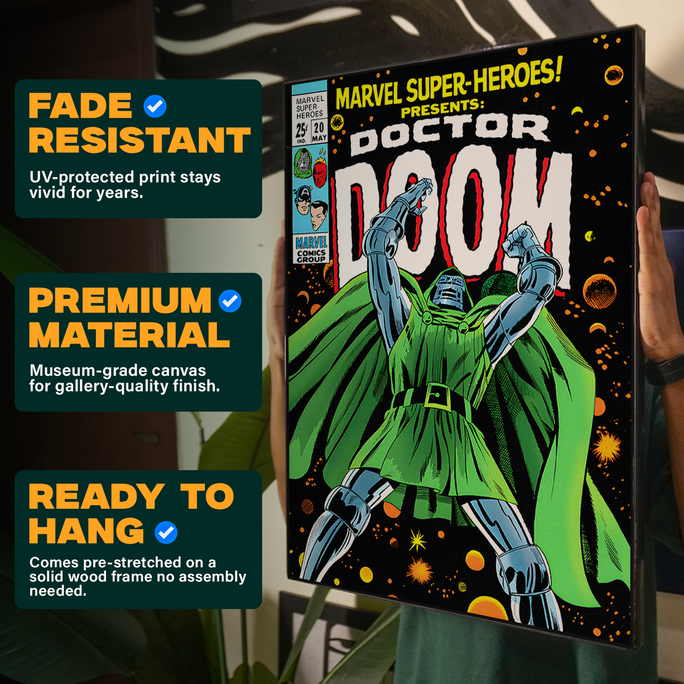 Doctor Doom Comic Poster