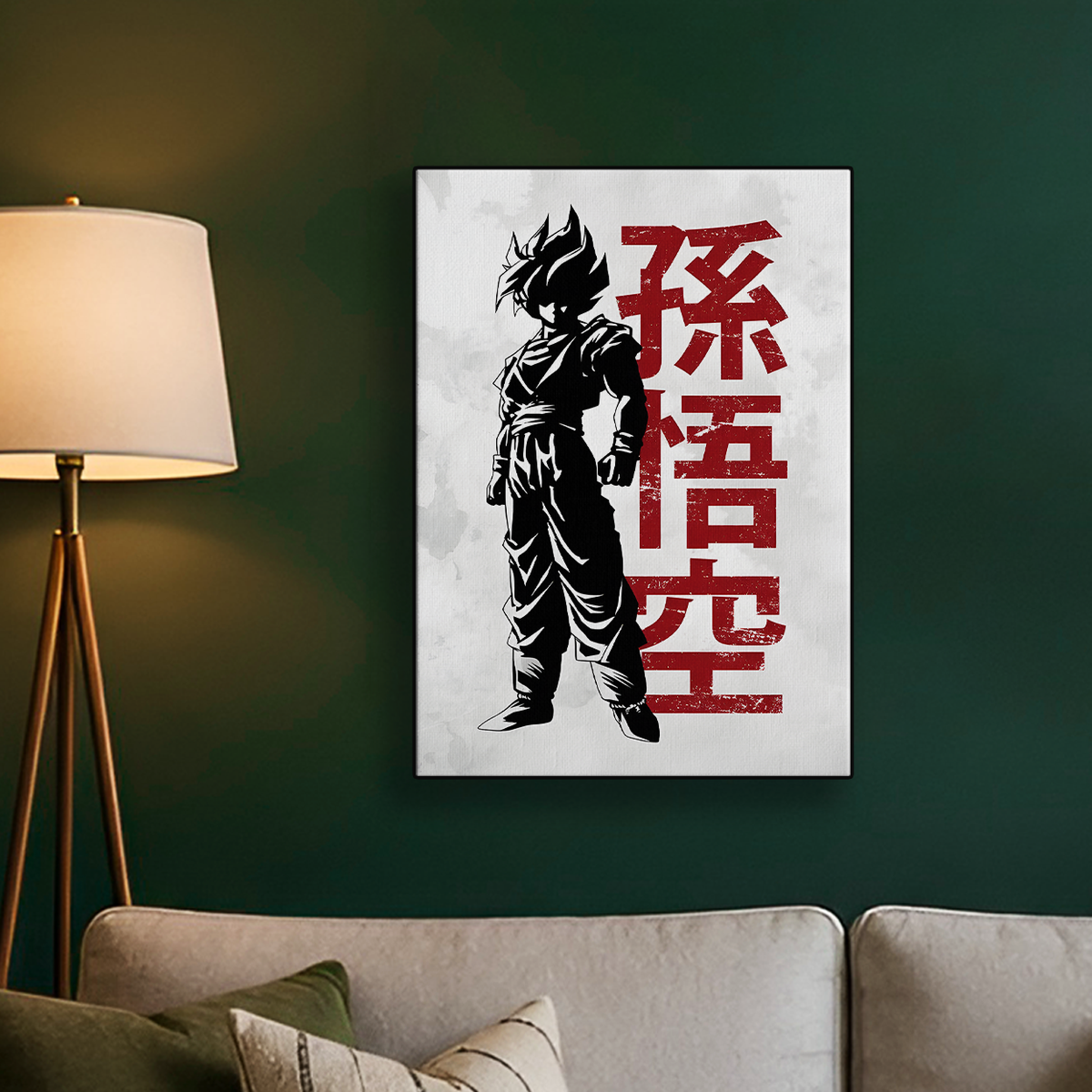 Red Goku Poster