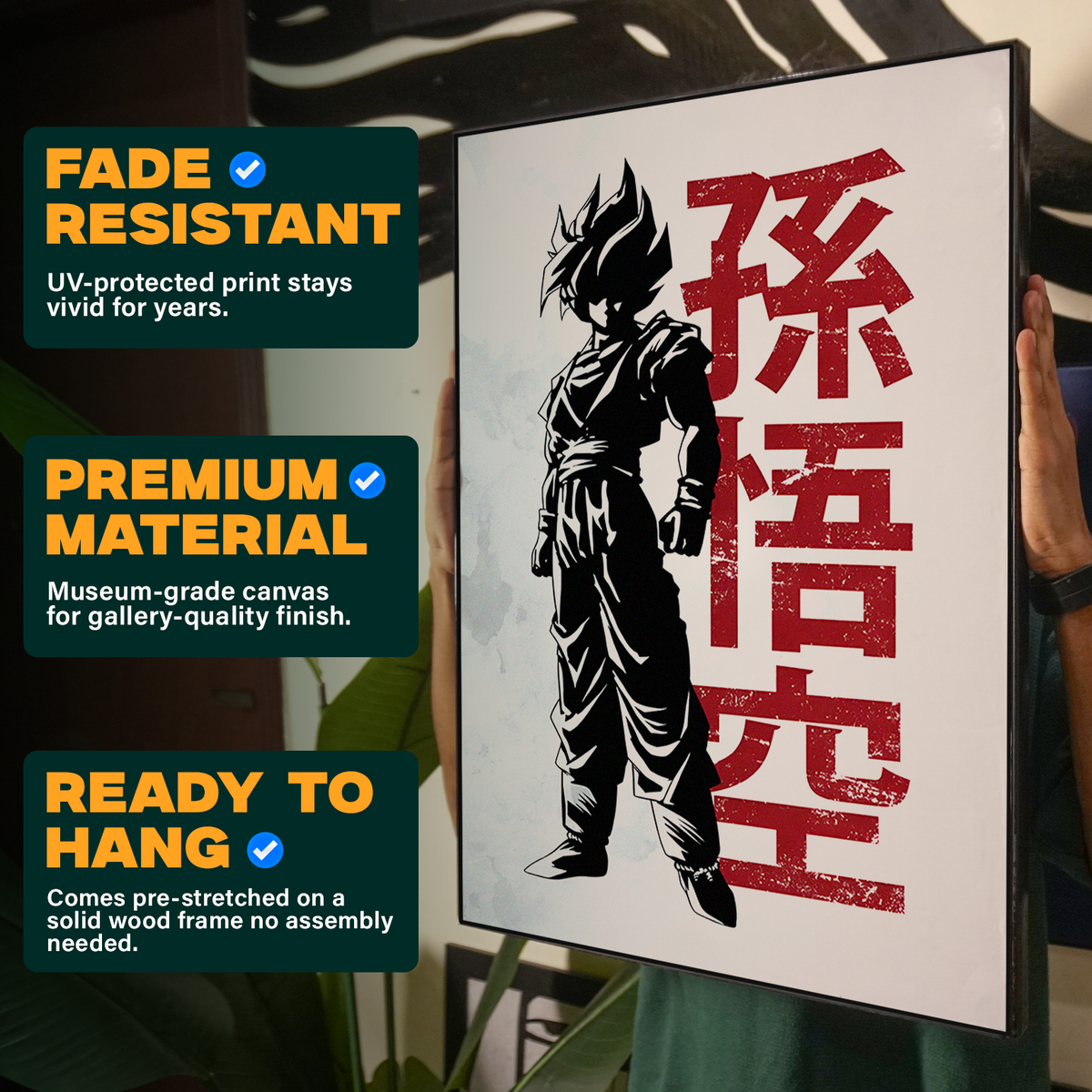 Red Goku Poster