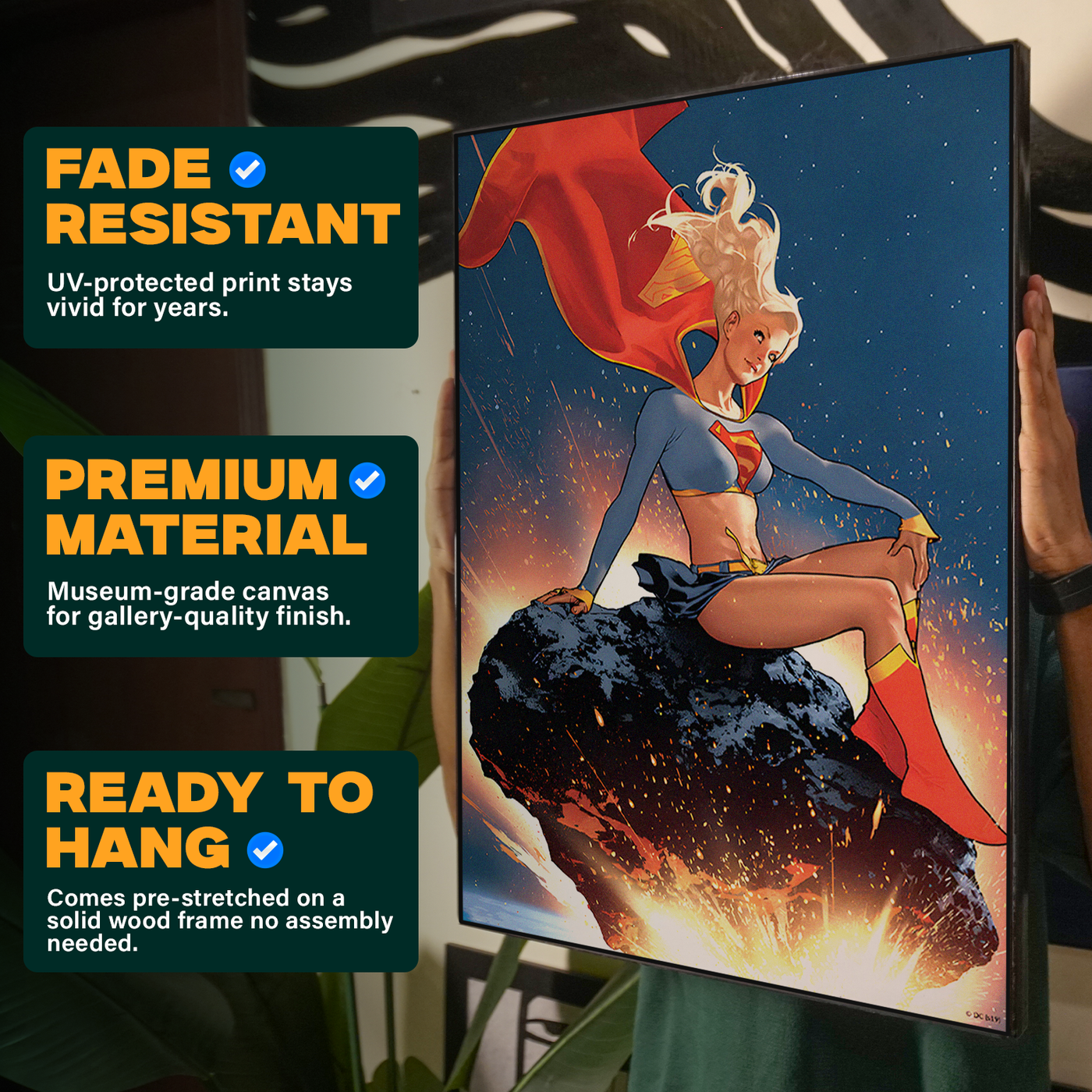 Supergirl Comic Poster