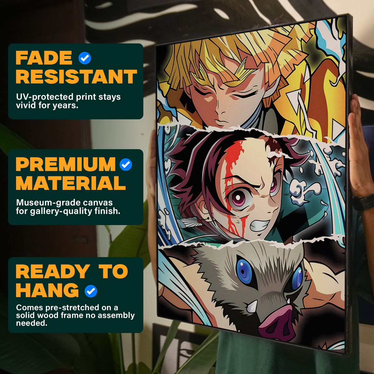 Demon Slayer Trio Poster