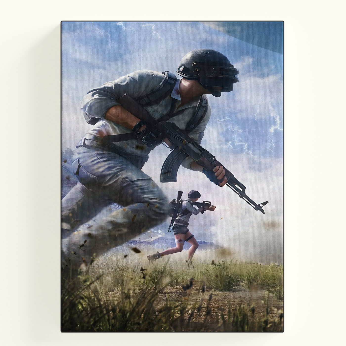 Battlefield Soldier Poster