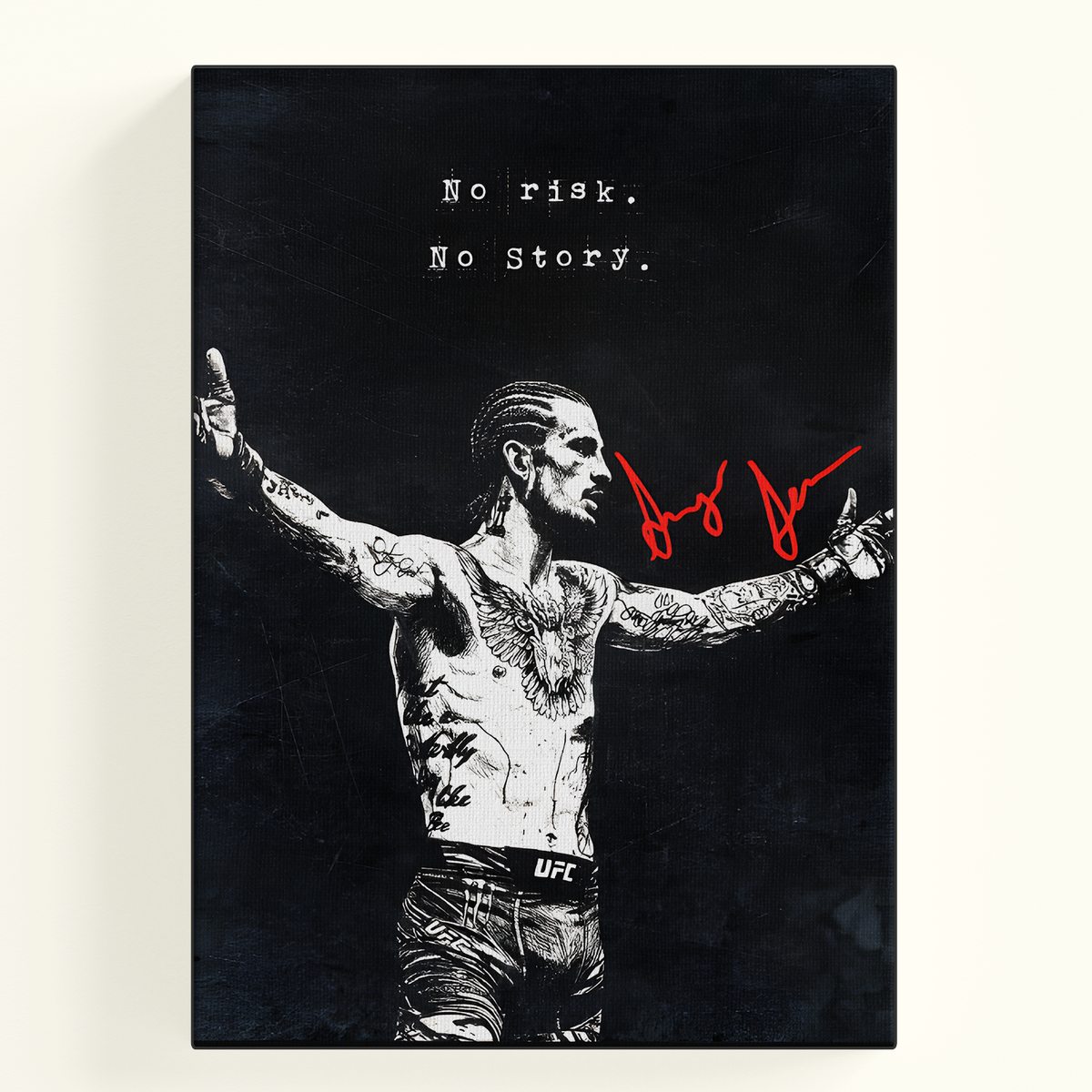 Sean O'Malley "Be First To Start Poster"