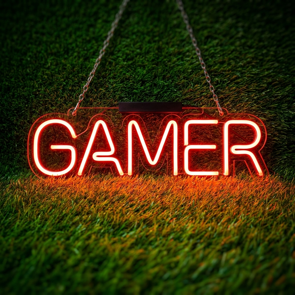 "GAMER" Gaming Neon Sign