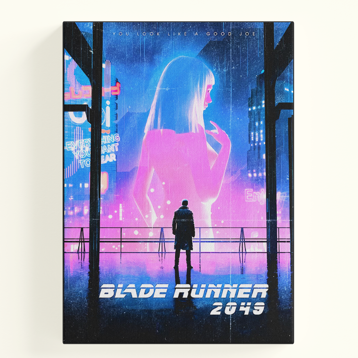 Blade Runner Silhouette Poster