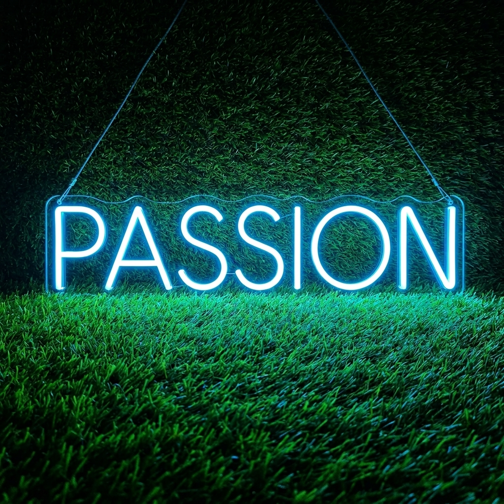 Passion Motivational Neon Sign