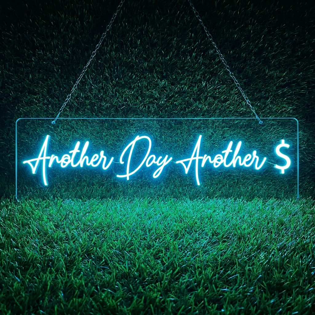 Another Day Another $ Neon Sign