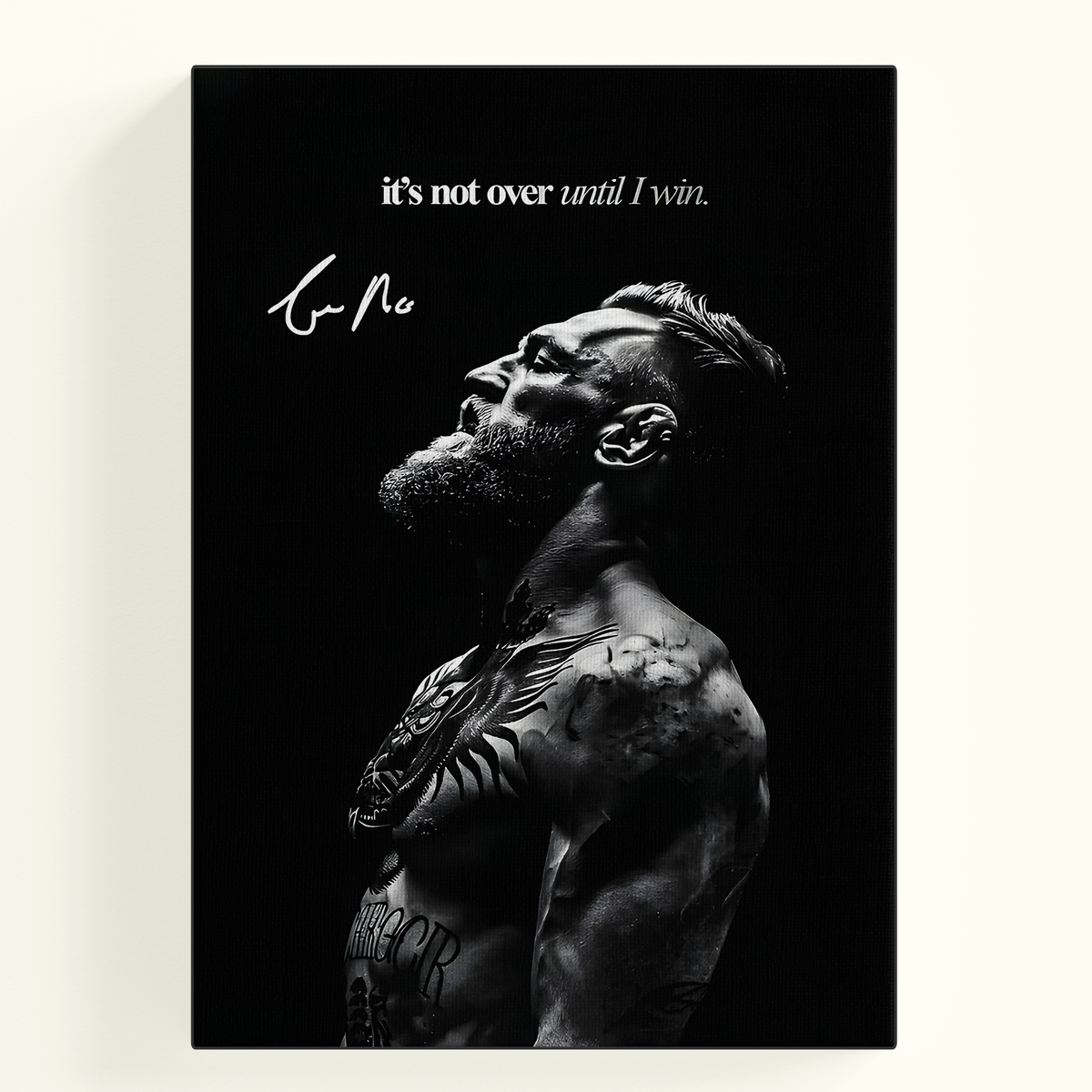 MMA Fighter Quote Poster