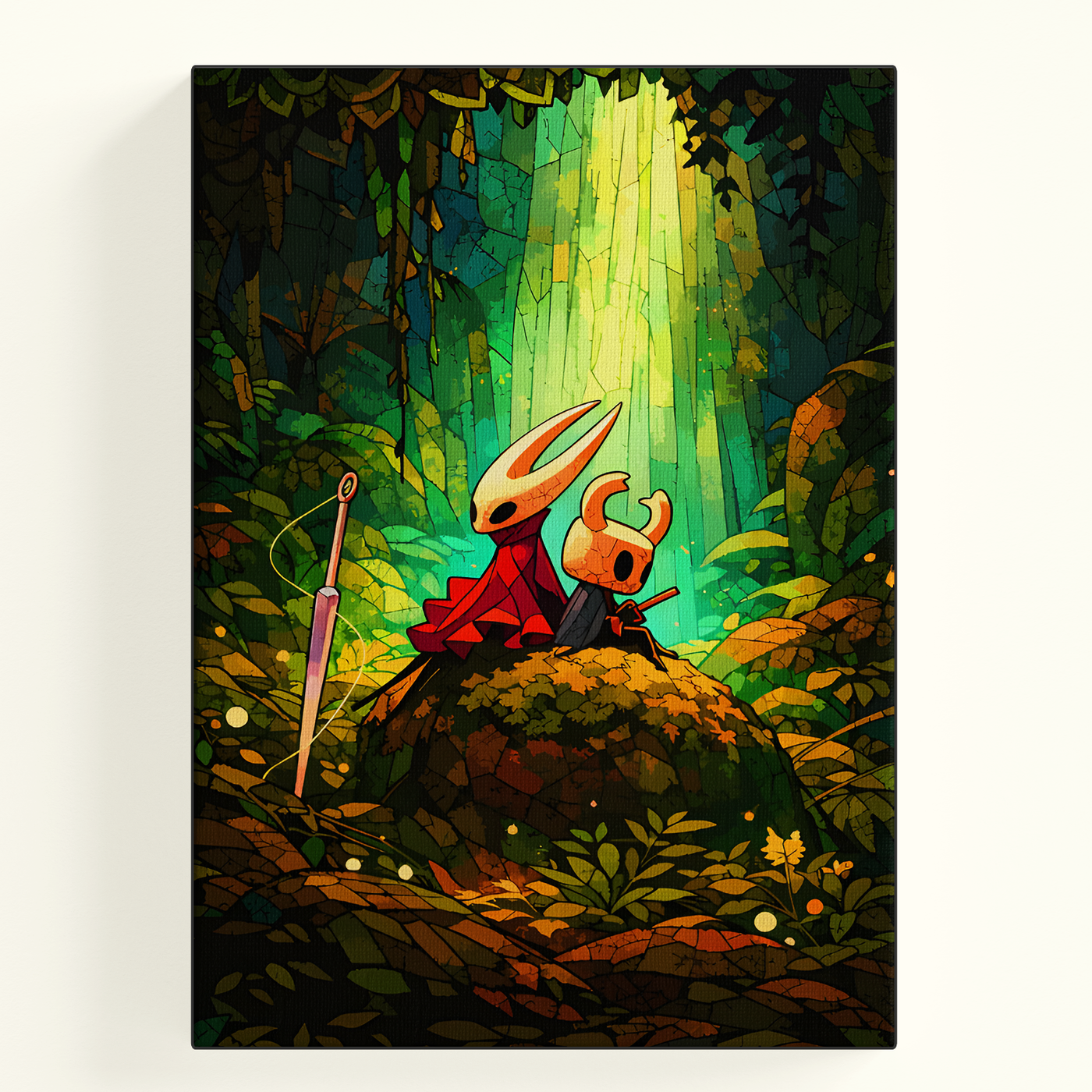 Hollow Knight Adventure Poster