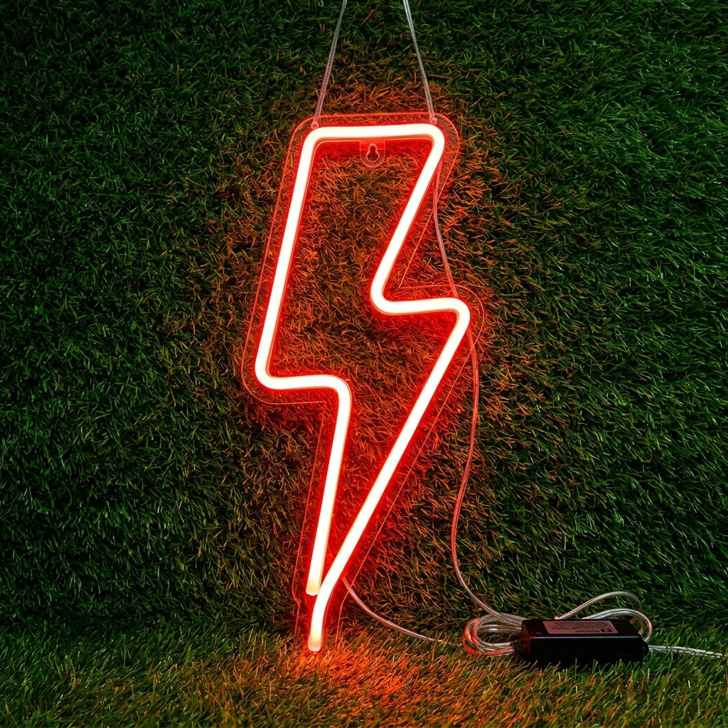 Power & Energy Neon Art Sign