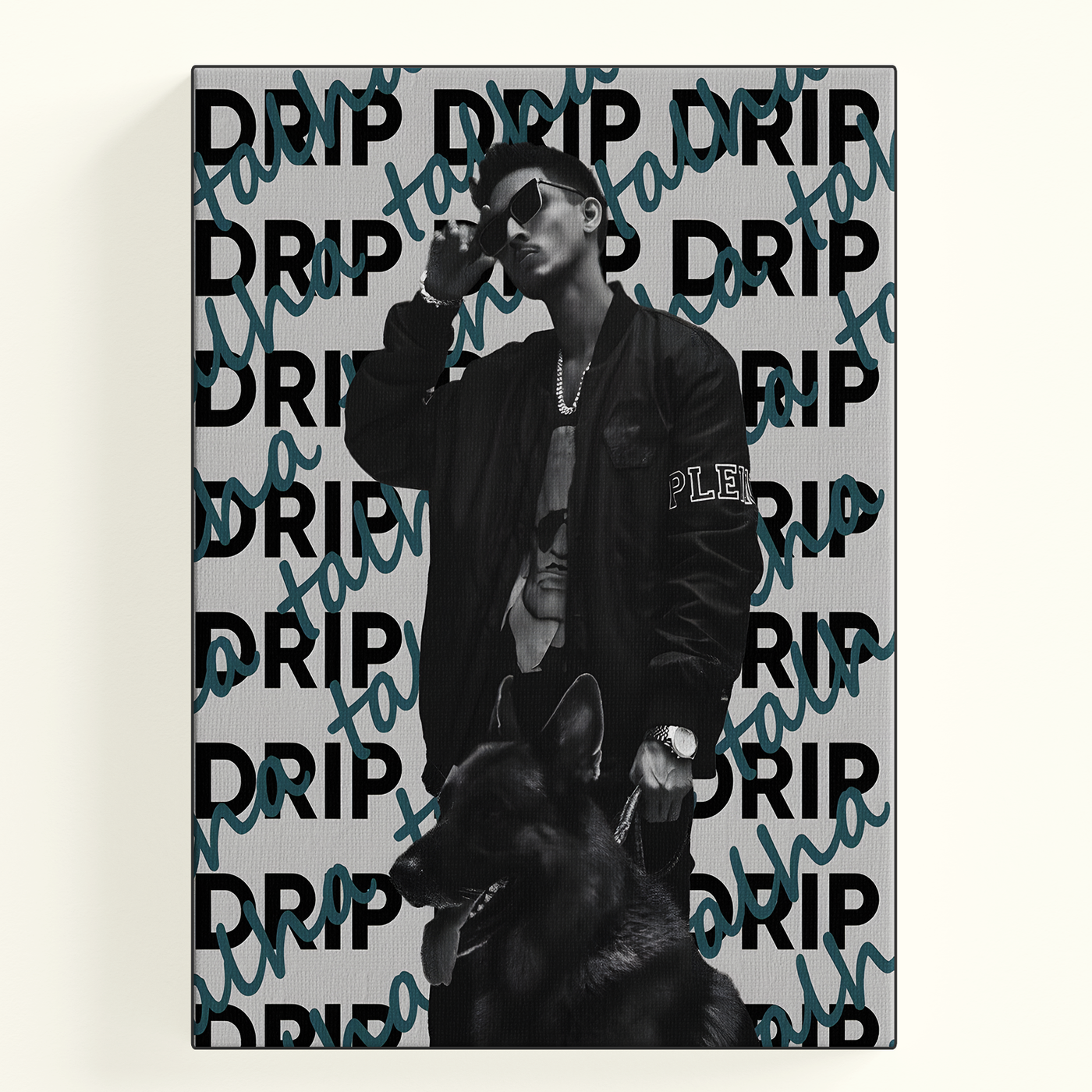 Talha Anjum Drip Poster