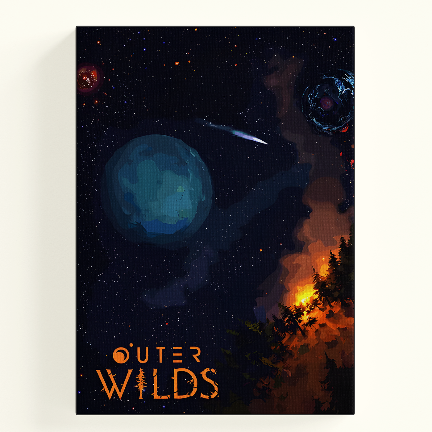 Outer Wilds Space Poster