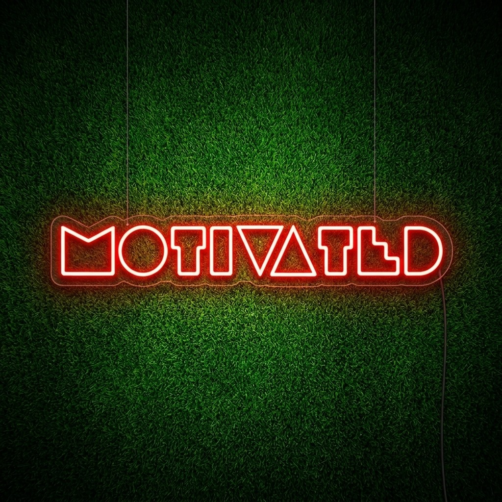 Motivated Motivational Neon Sign