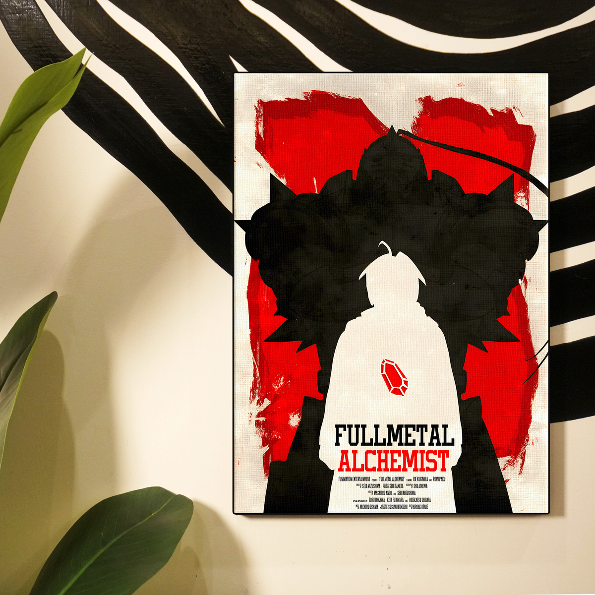 Fullmetal Alchemist Red Poster