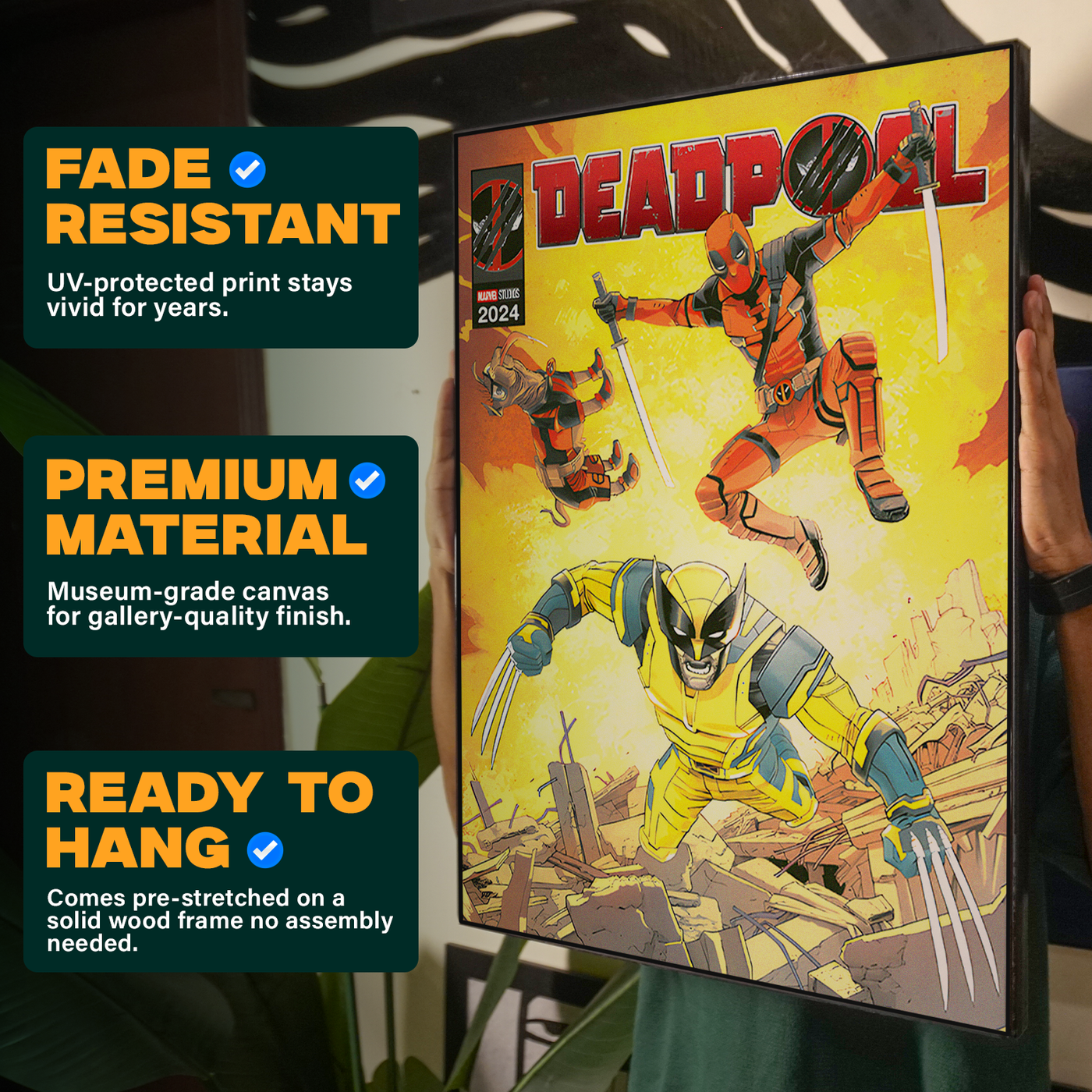 Deadpool Comic Poster