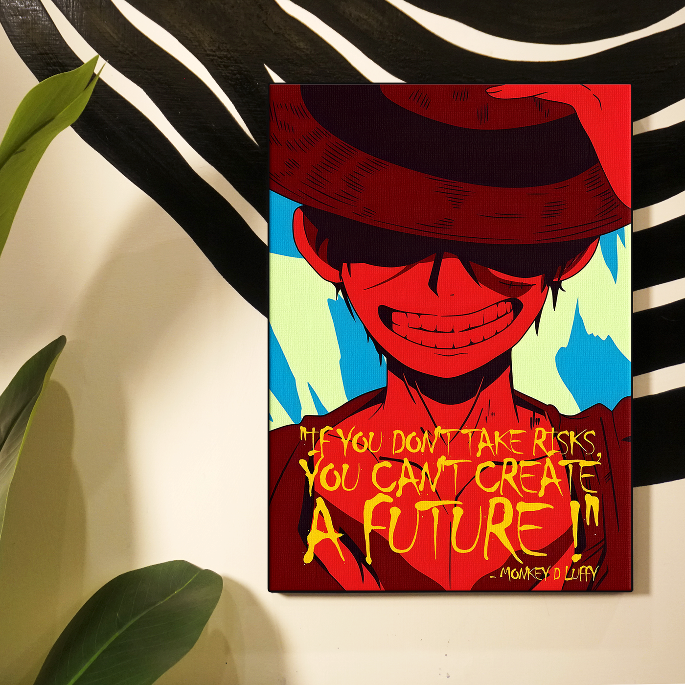 Luffy Motivation Poster