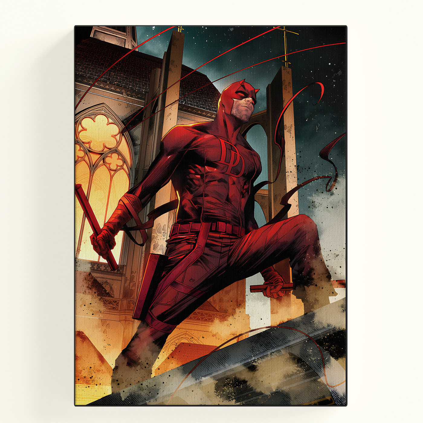 Daredevil Red Poster