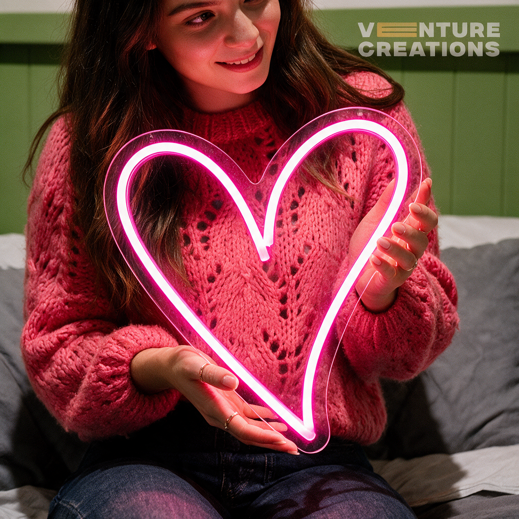 Heart Shape Neon Sign