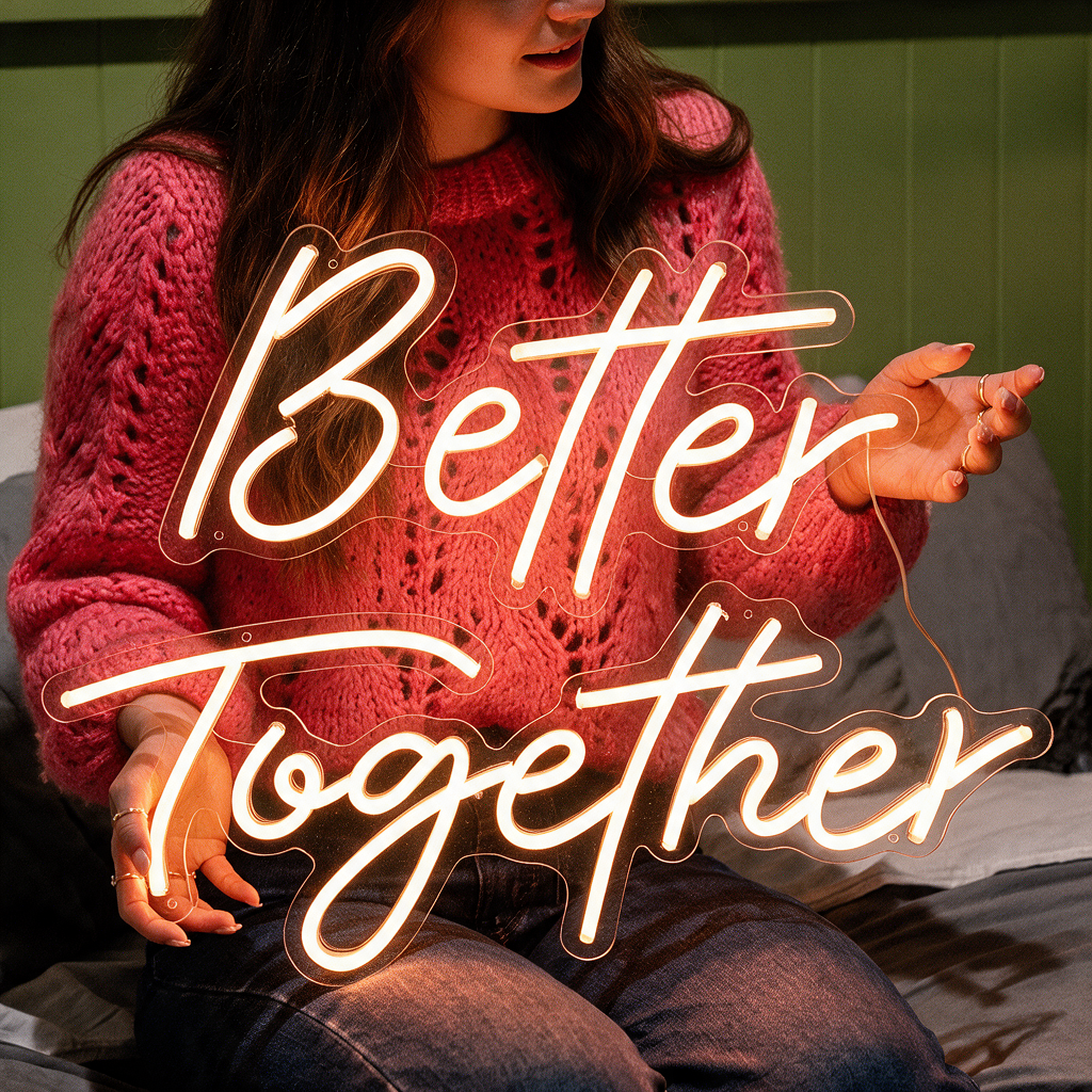 Better together Neon Sign