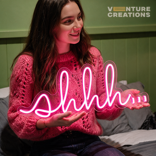 Shhh,,, Neon Sign