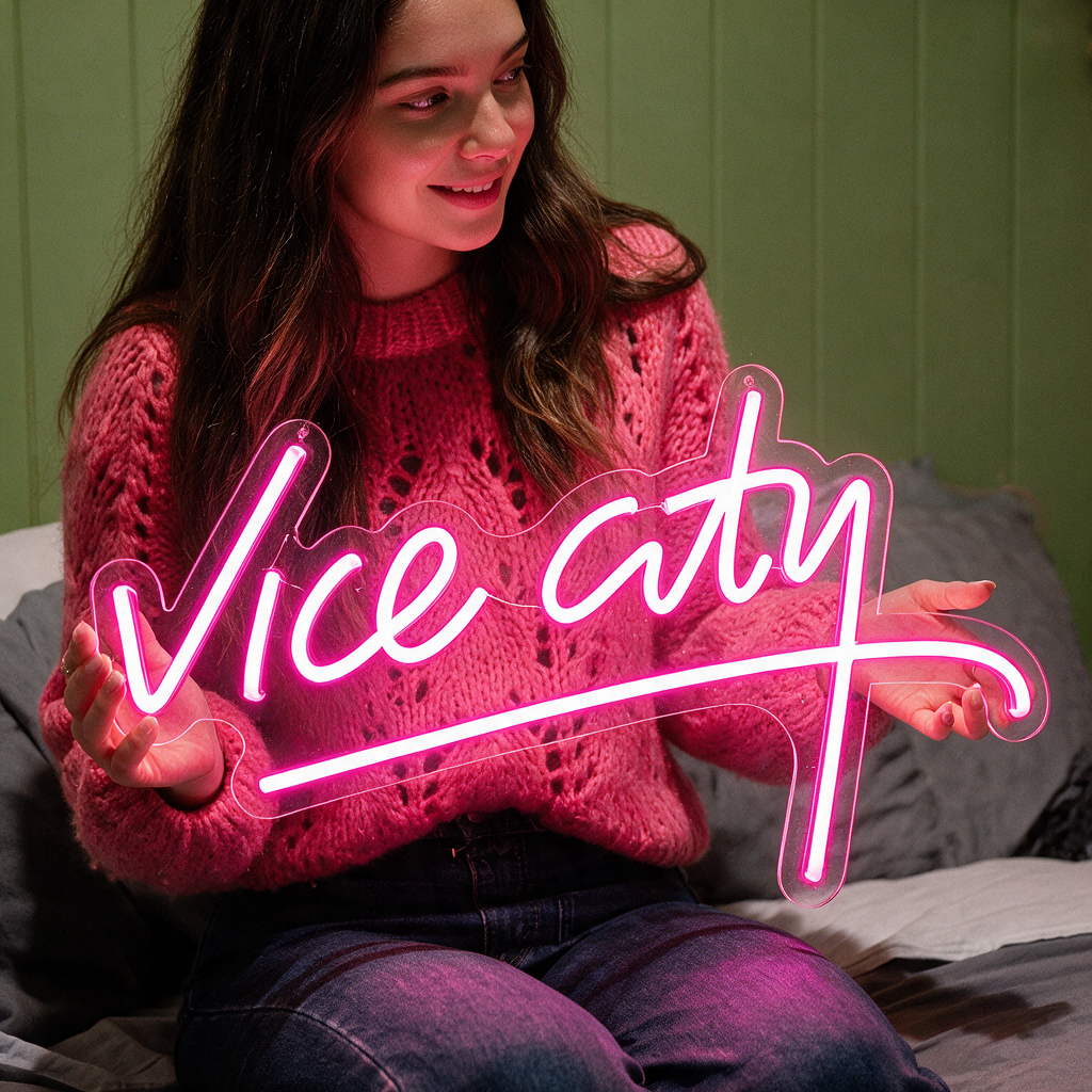 Vice City (GTA Theme) Neon Sign