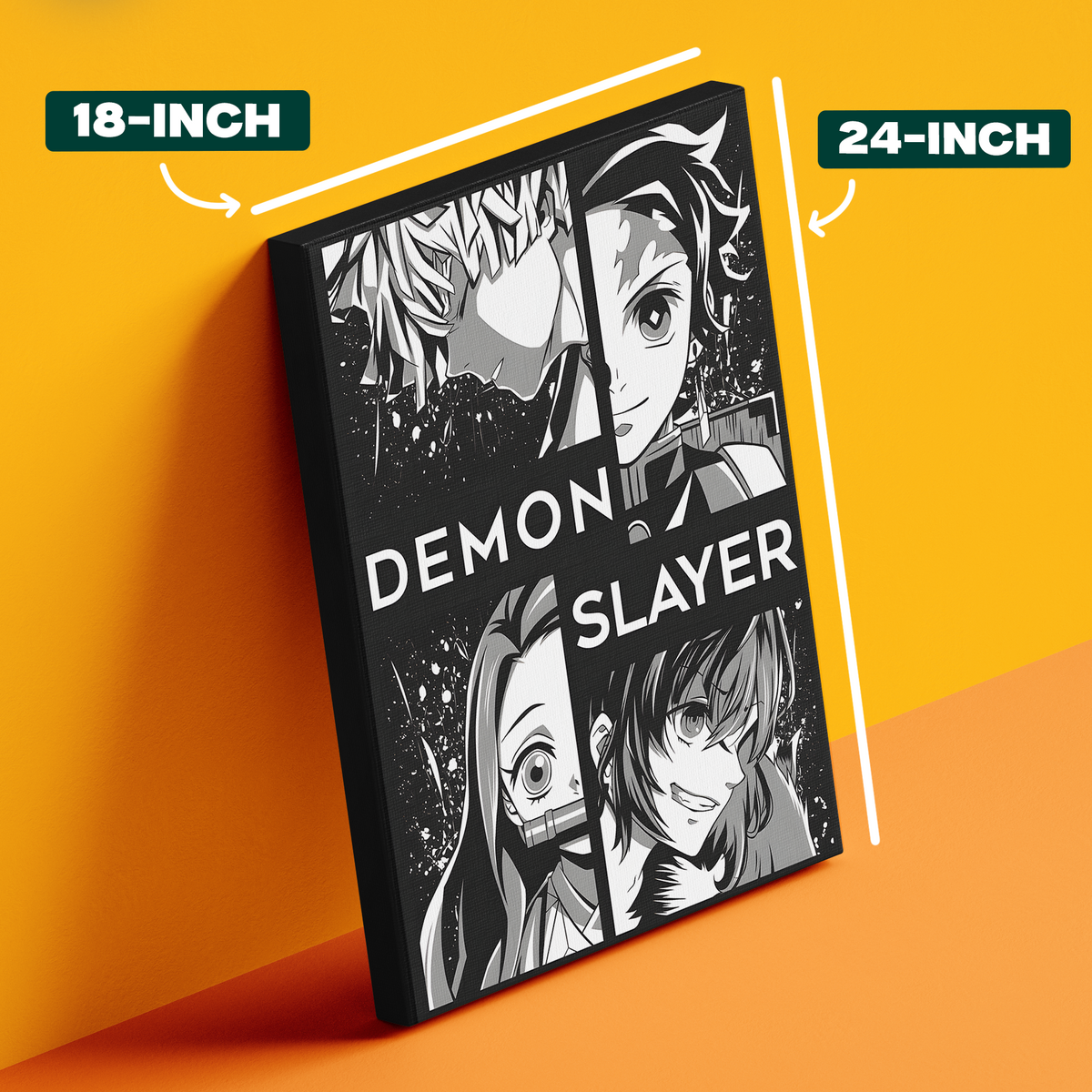 Demon Slayer Logo Poster