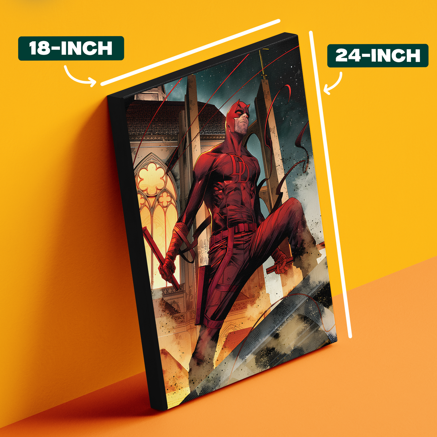 Daredevil Red Poster