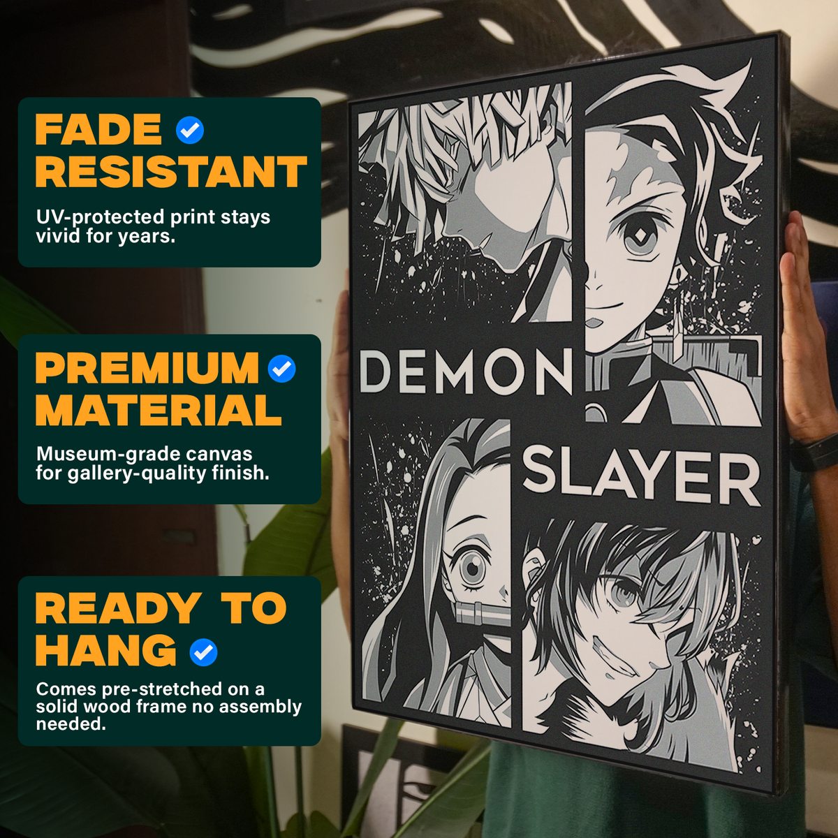 Demon Slayer Logo Poster
