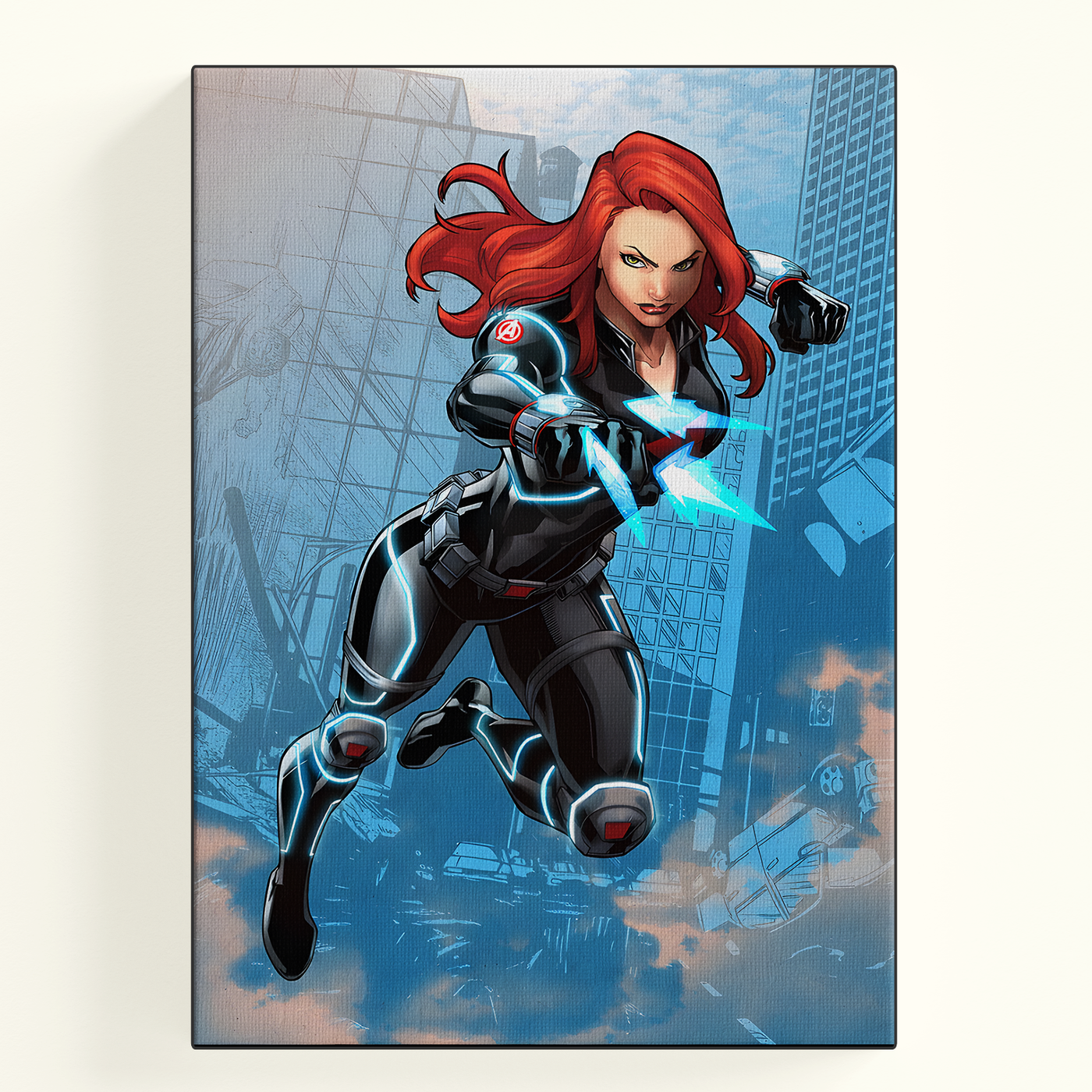 Black Widow Comic Poster