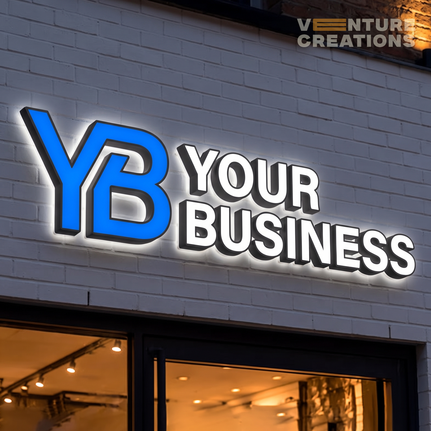 3D, Indoor, Outdoor, Double Lit