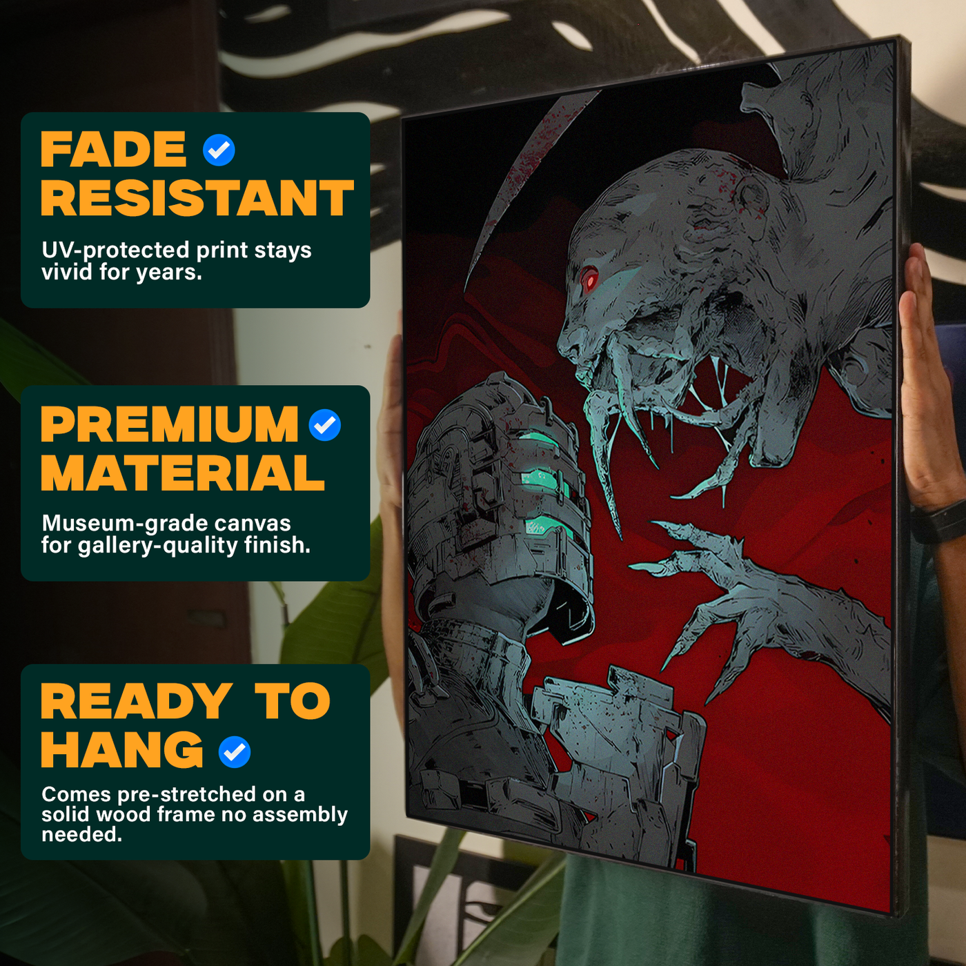 Dark Fantasy Figure Poster