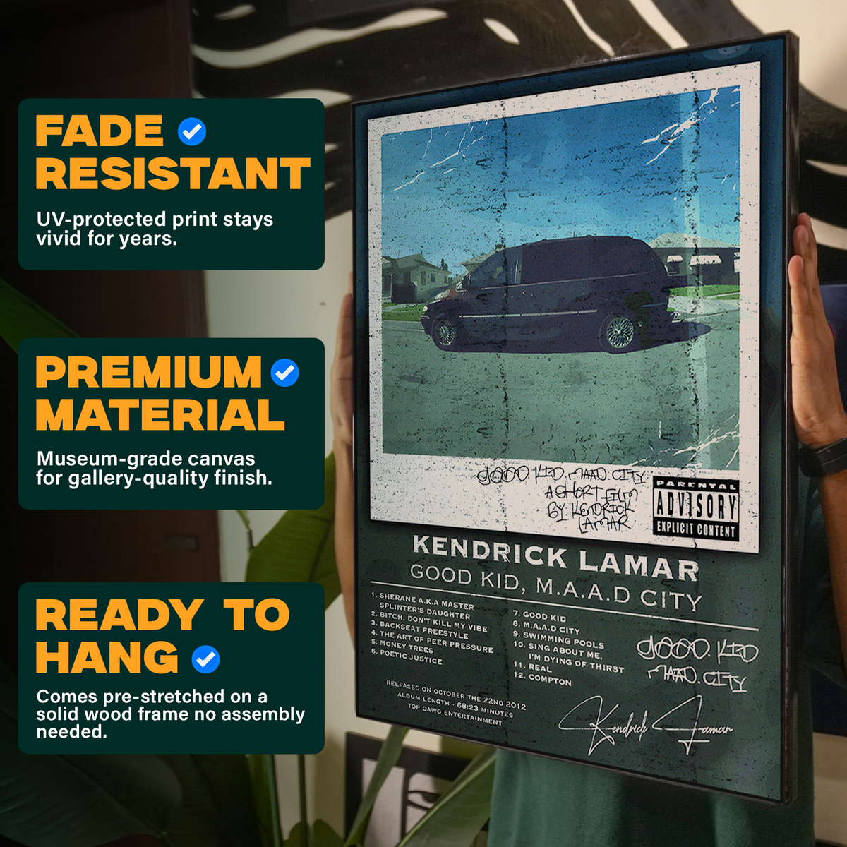 Kendrick Lamar Album Poster