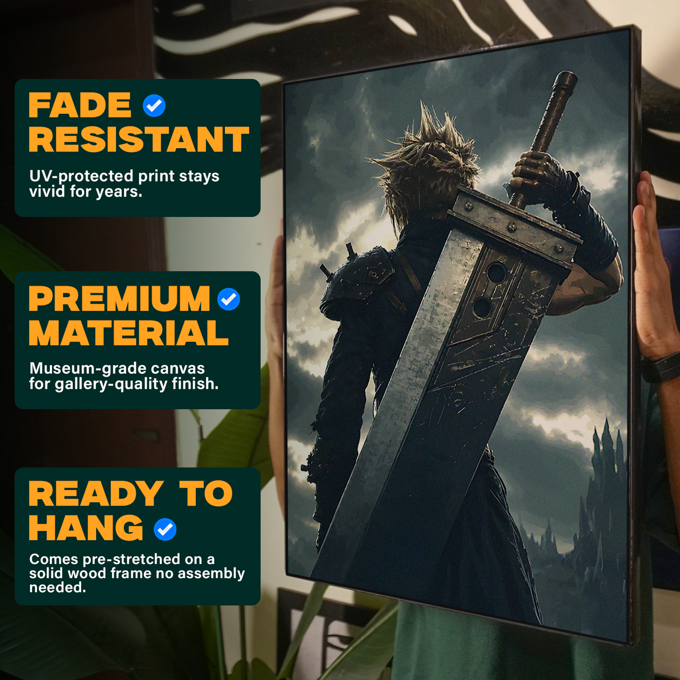 Final Fantasy VII Cloud Poster