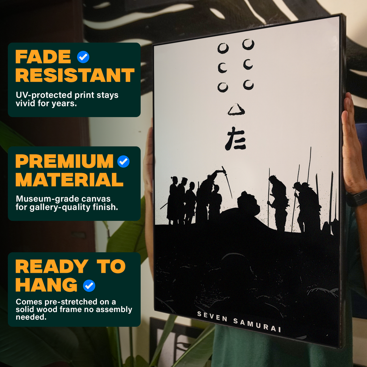 Seven Samuri Ensemble Poster