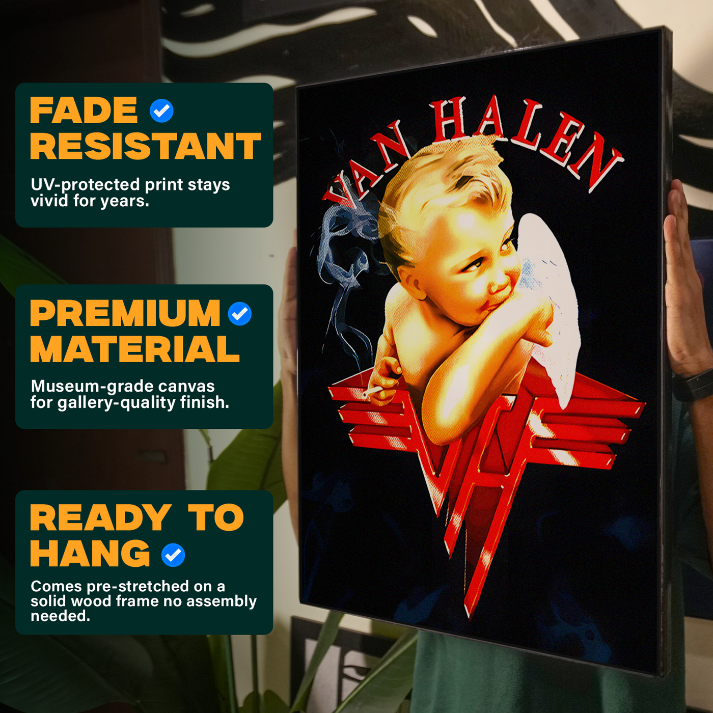 Van Halen Baby Poster