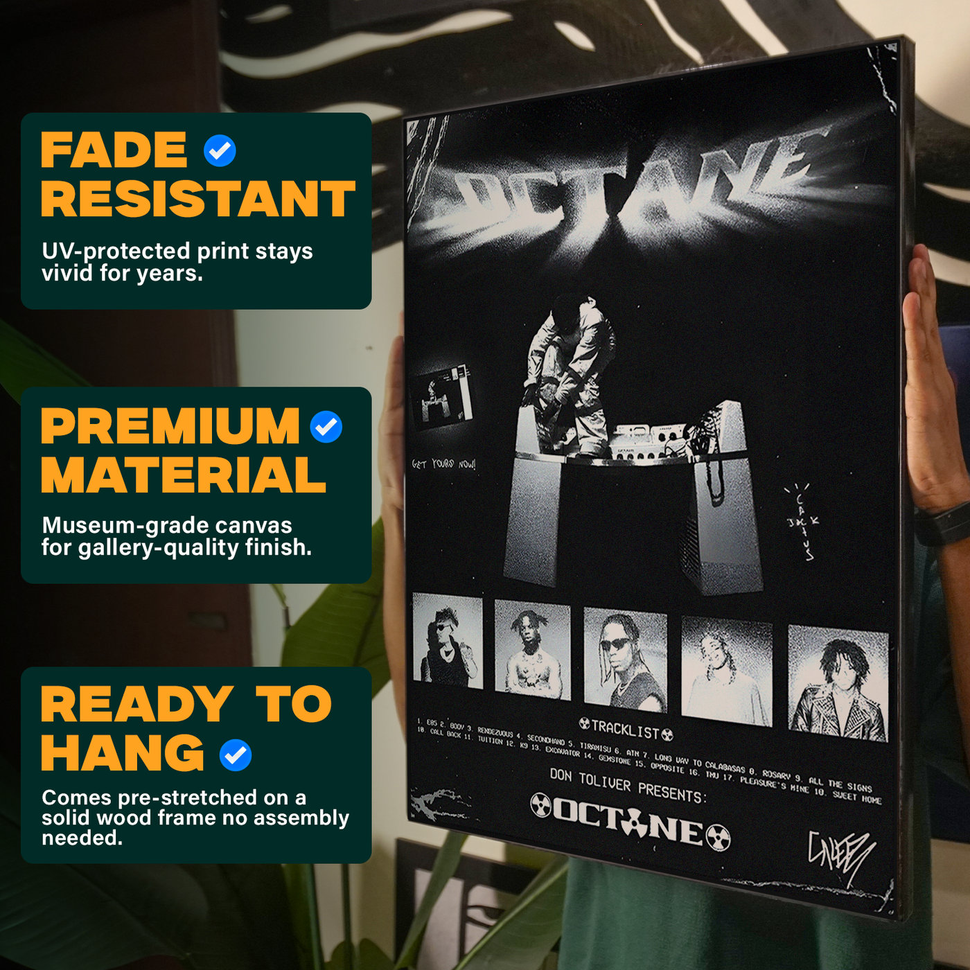 OCTANE Don Toliver’s studio album Poster