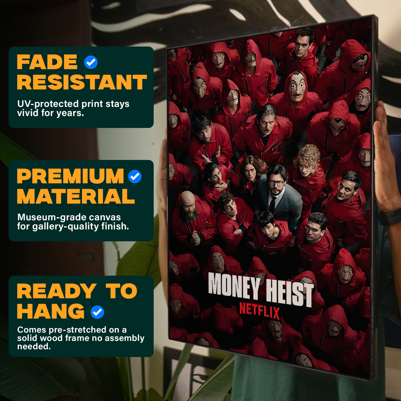 Money Heist Group Poster