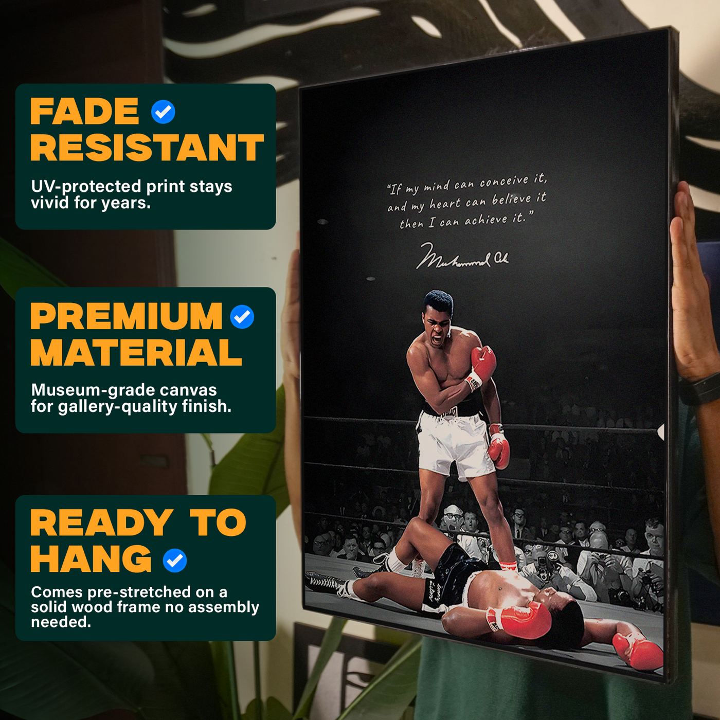 Muhammad Ali Boxing Poster