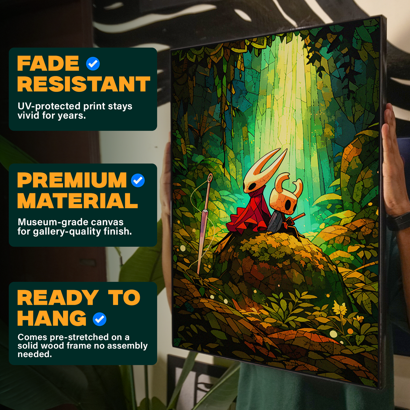 Hollow Knight Adventure Poster