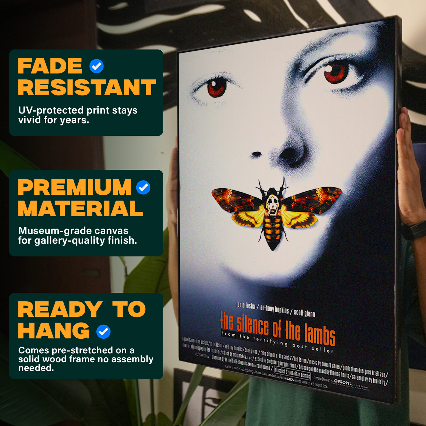 Silence of the Lambs Movie Poster