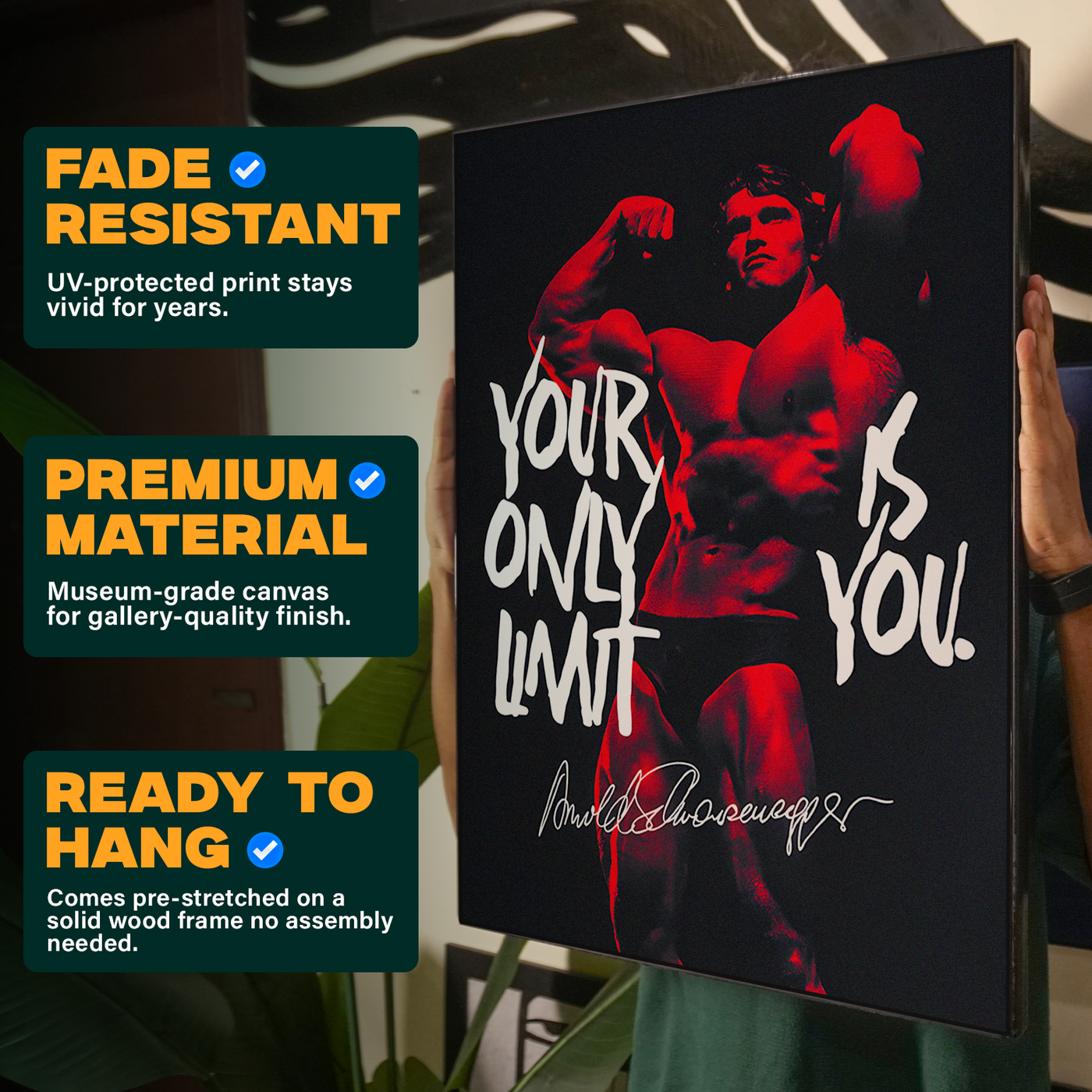 Your Only Limit Is You Red Poster