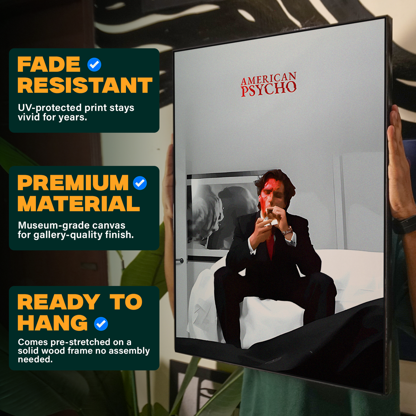 American Psycho "Patrick Bateman" Poster