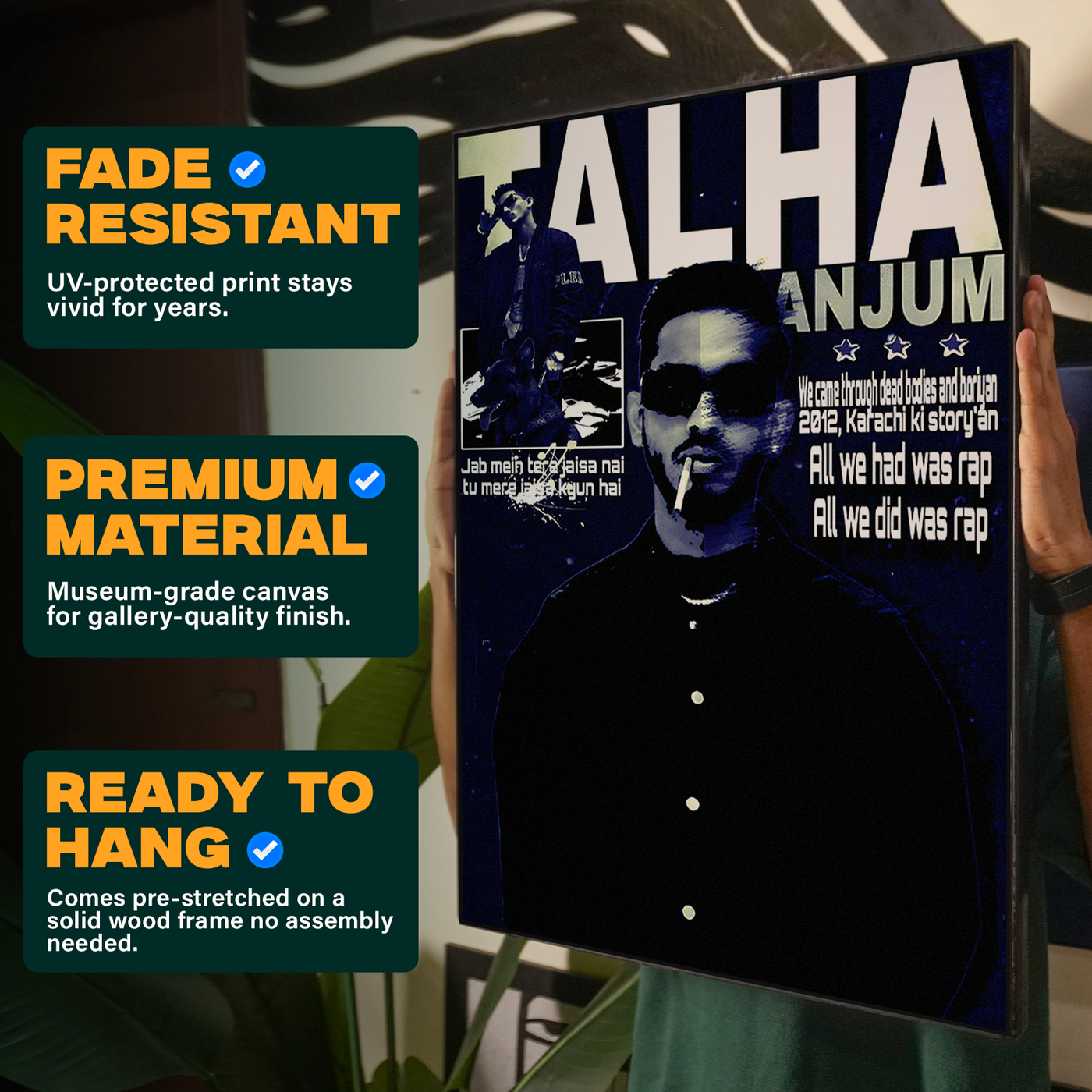 Talha Drip Poster