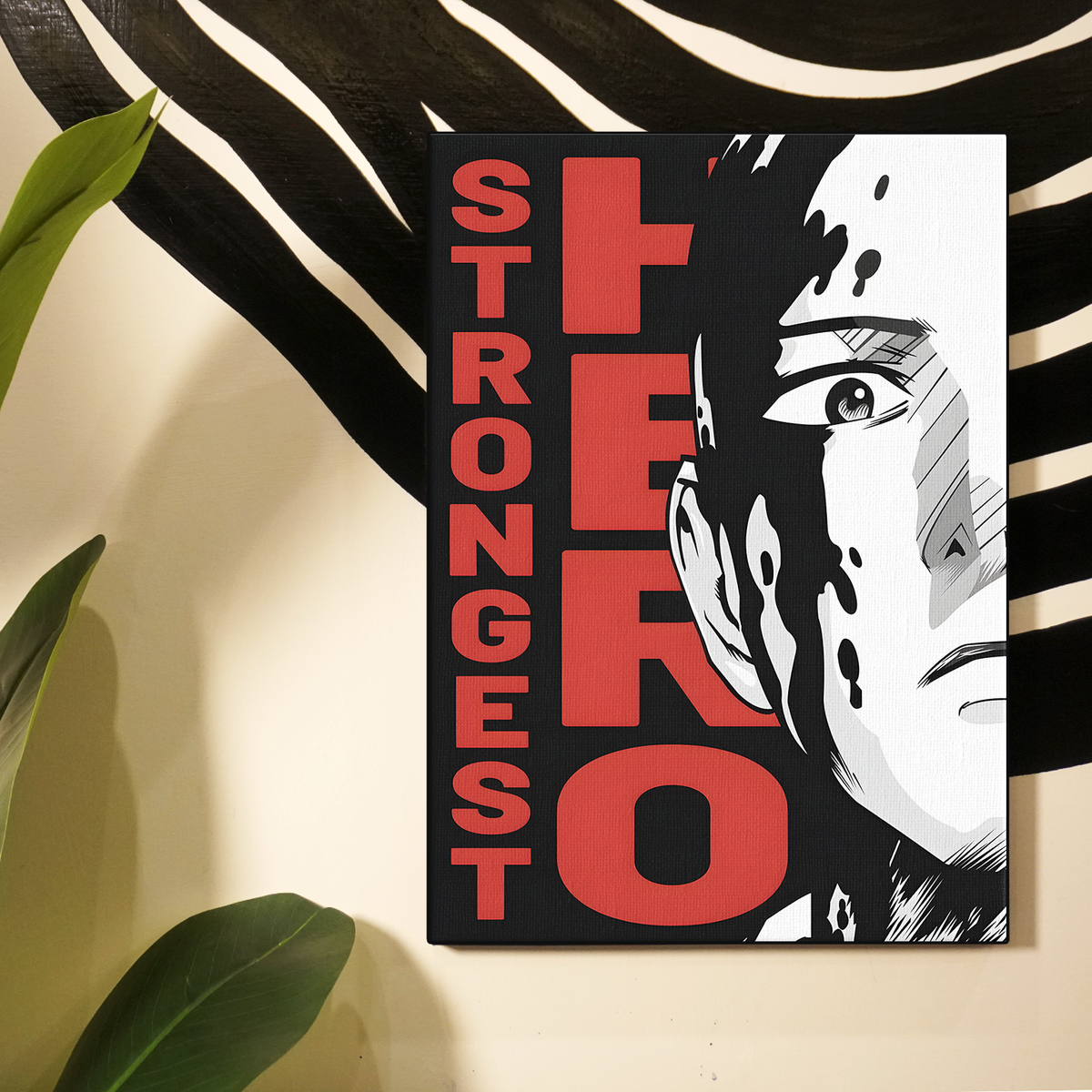 One Punch Man Strongest Hero Poster