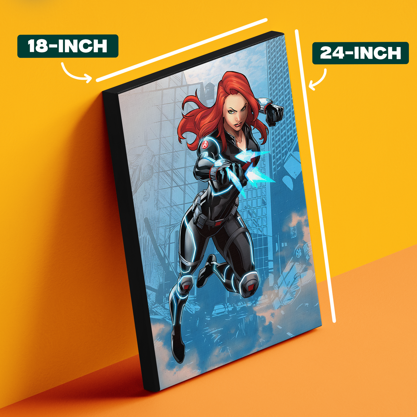 Black Widow Comic Poster